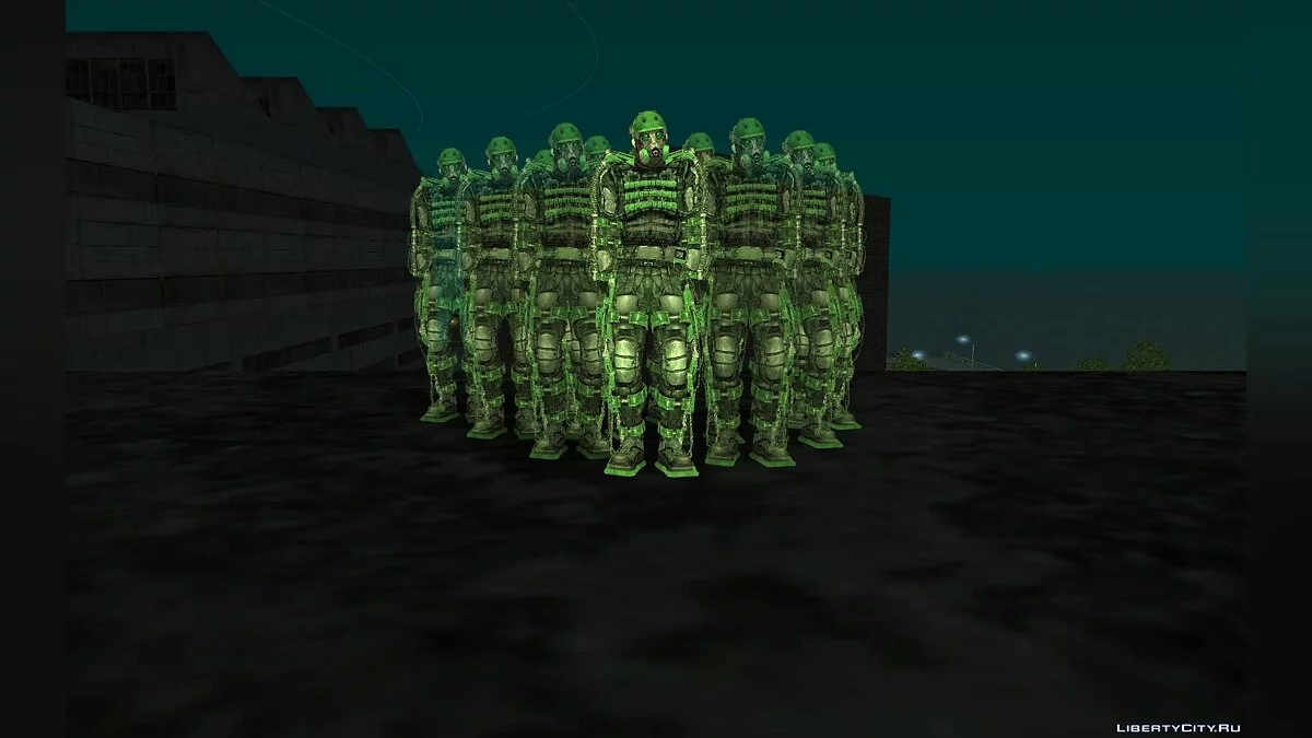 Fantômes (mercenaires) de S.T.A.L.K.E.R. / GTA San Andreas