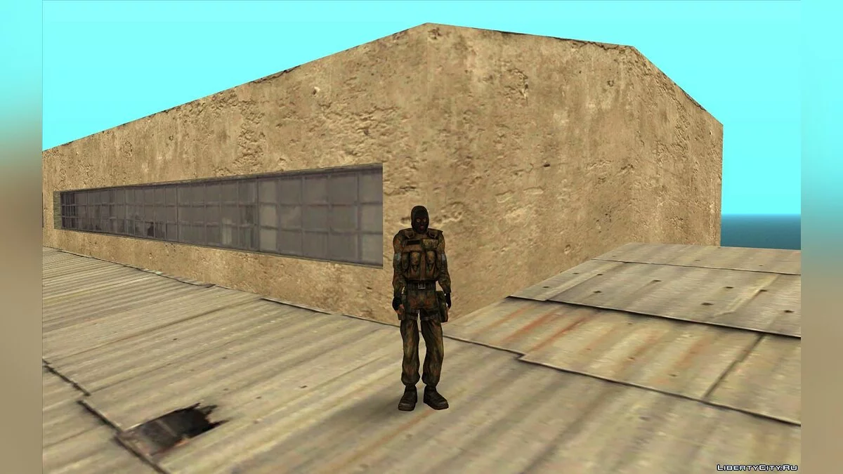 Collection de skins en combinaisons de mercenaires de S.T.A.L.K.E.R. / GTA San Andreas