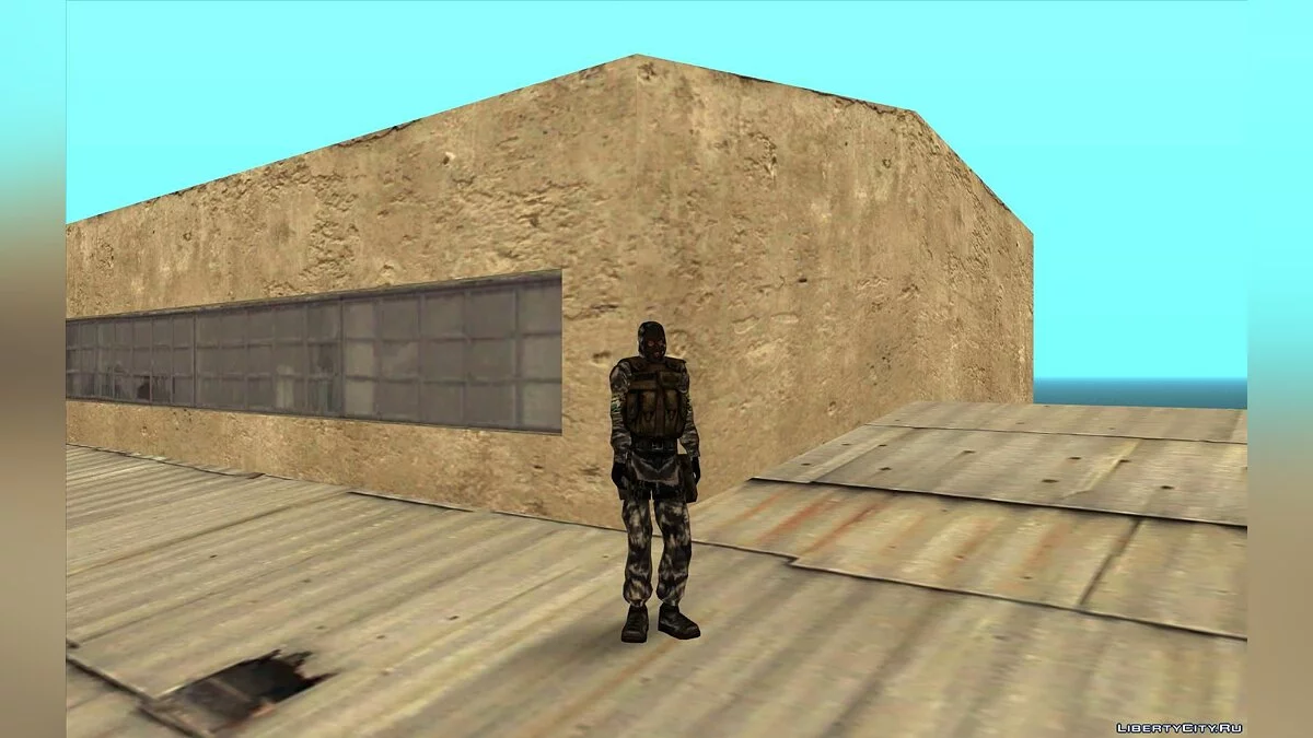 Collection de skins en combinaisons de mercenaires de S.T.A.L.K.E.R. / GTA San Andreas