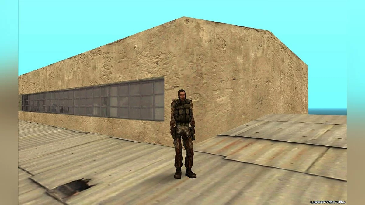 Collection de skins en combinaisons de mercenaires de S.T.A.L.K.E.R. / GTA San Andreas