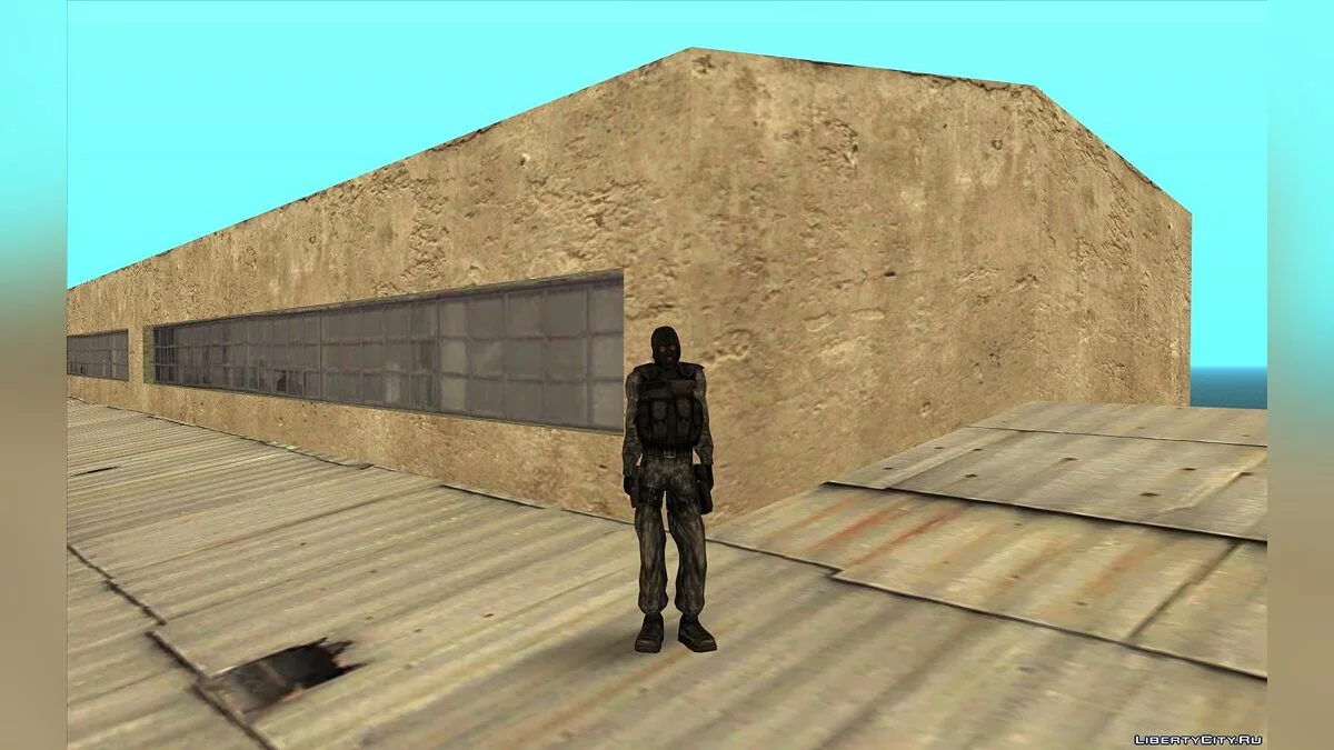 Collection de skins en combinaisons de mercenaires de S.T.A.L.K.E.R. / GTA San Andreas