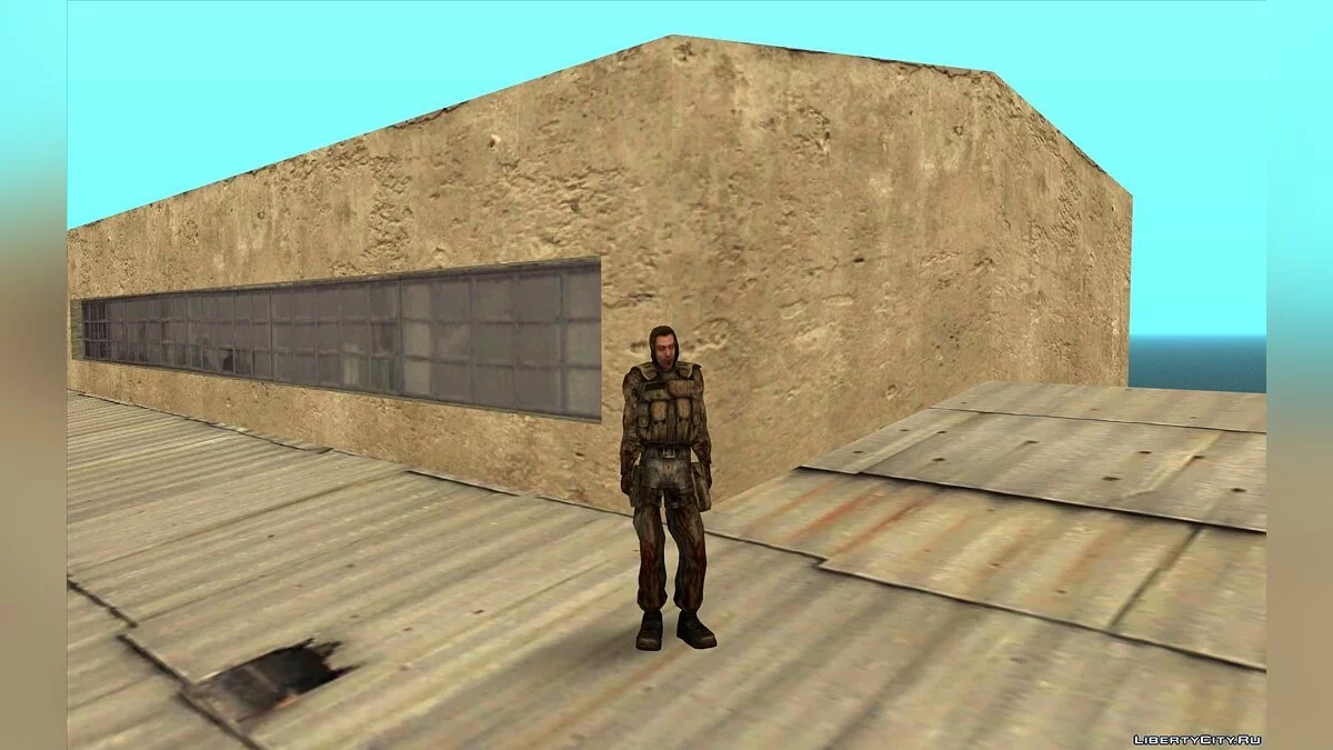 Collection de skins en combinaisons de mercenaires de S.T.A.L.K.E.R. / GTA San Andreas