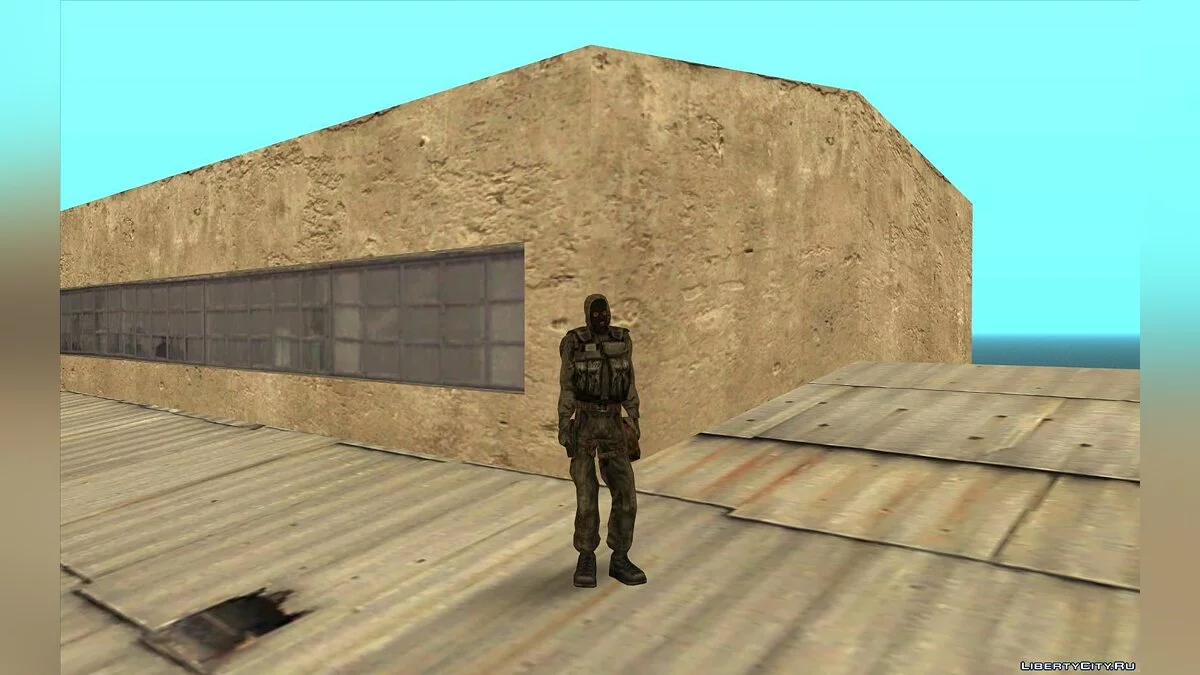 Collection de skins en combinaisons de mercenaires de S.T.A.L.K.E.R. / GTA San Andreas