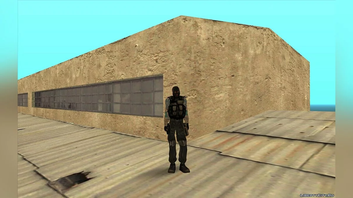 Collection de skins en combinaisons de mercenaires de S.T.A.L.K.E.R. / GTA San Andreas