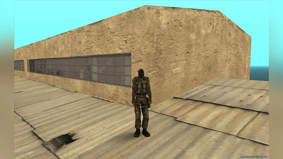 Collection de skins en combinaisons de mercenaires de S.T.A.L.K.E.R. / GTA San Andreas