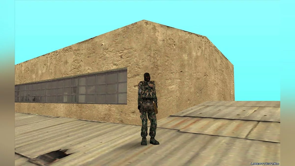 Collection de skins en combinaisons de mercenaires de S.T.A.L.K.E.R. / GTA San Andreas