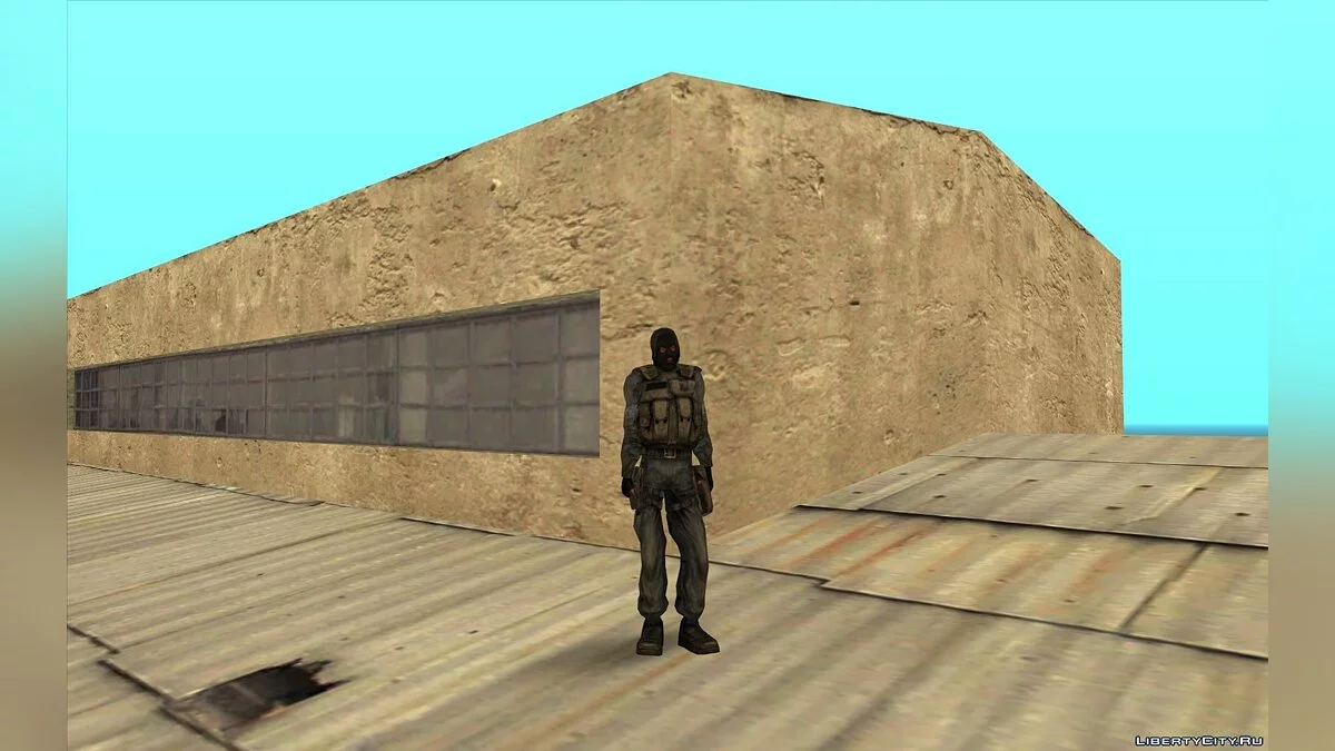 Collection de skins en combinaisons de mercenaires de S.T.A.L.K.E.R. / GTA San Andreas