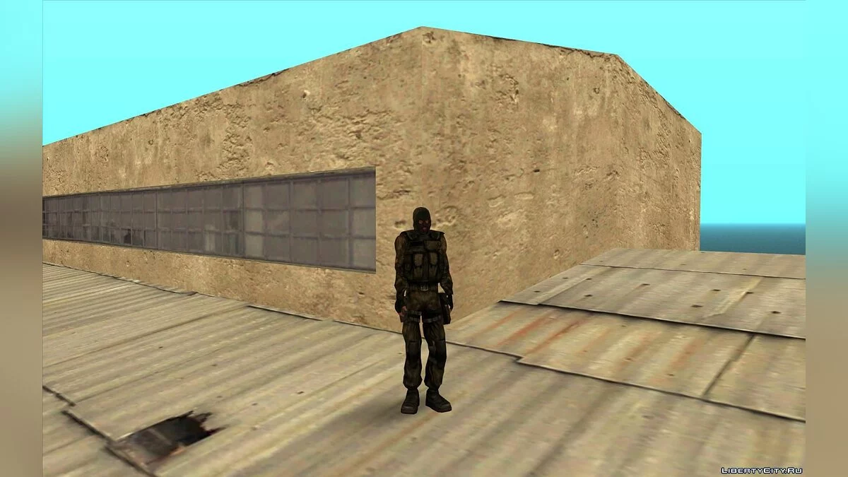 Collection de skins en combinaisons de mercenaires de S.T.A.L.K.E.R. / GTA San Andreas