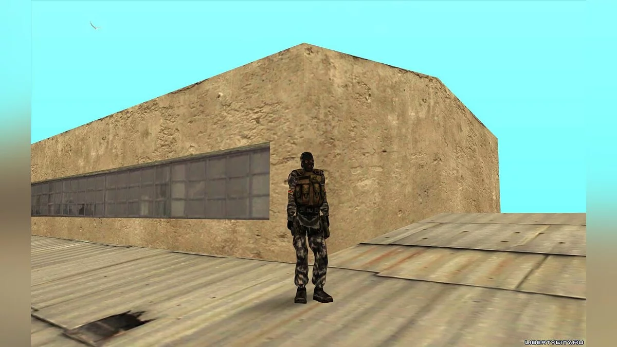 Collection de skins en combinaisons de mercenaires de S.T.A.L.K.E.R. / GTA San Andreas