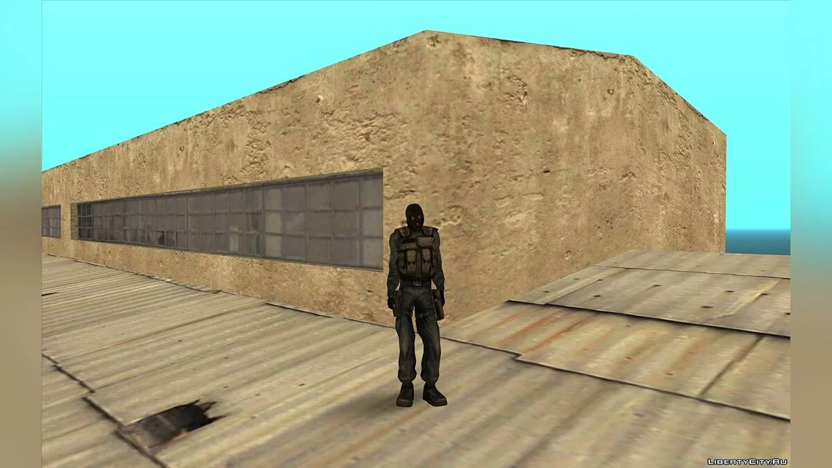 Collection de skins en combinaisons de mercenaires de S.T.A.L.K.E.R. / GTA San Andreas