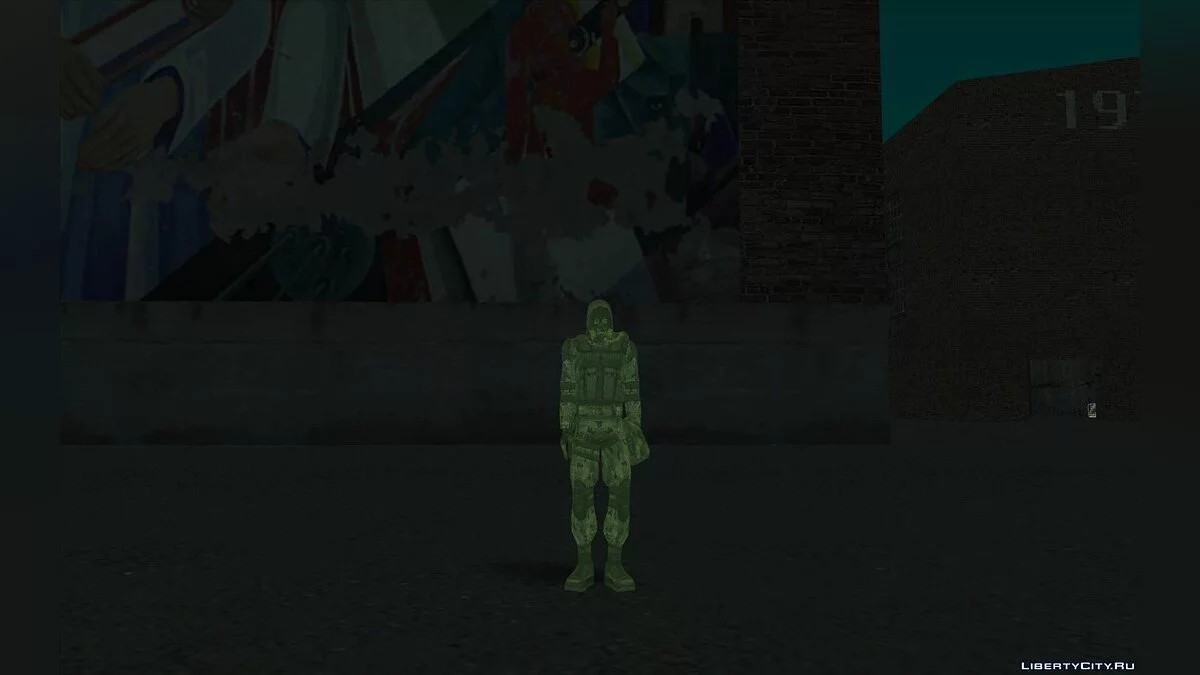 Спецназ О-Сознания з S.T.A.L.K.E.R. / GTA San Andreas