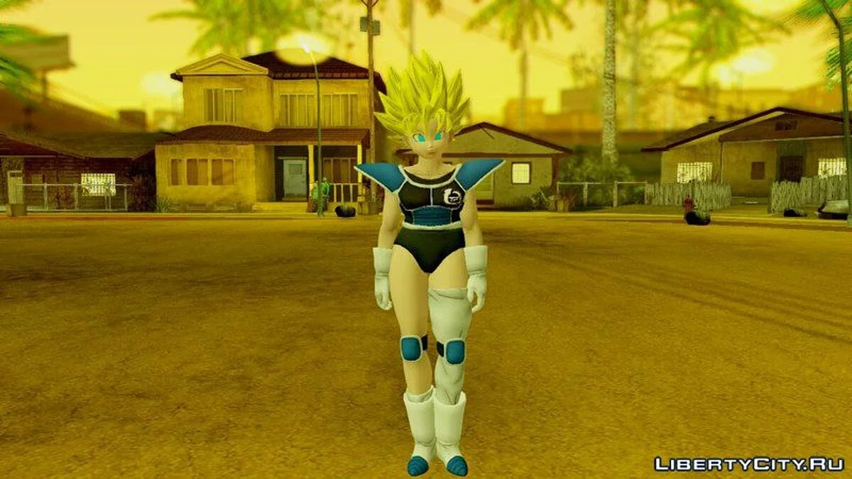 Пакет жіночих Саян з Dragon Ball Xenoverse 2 / GTA San Andreas