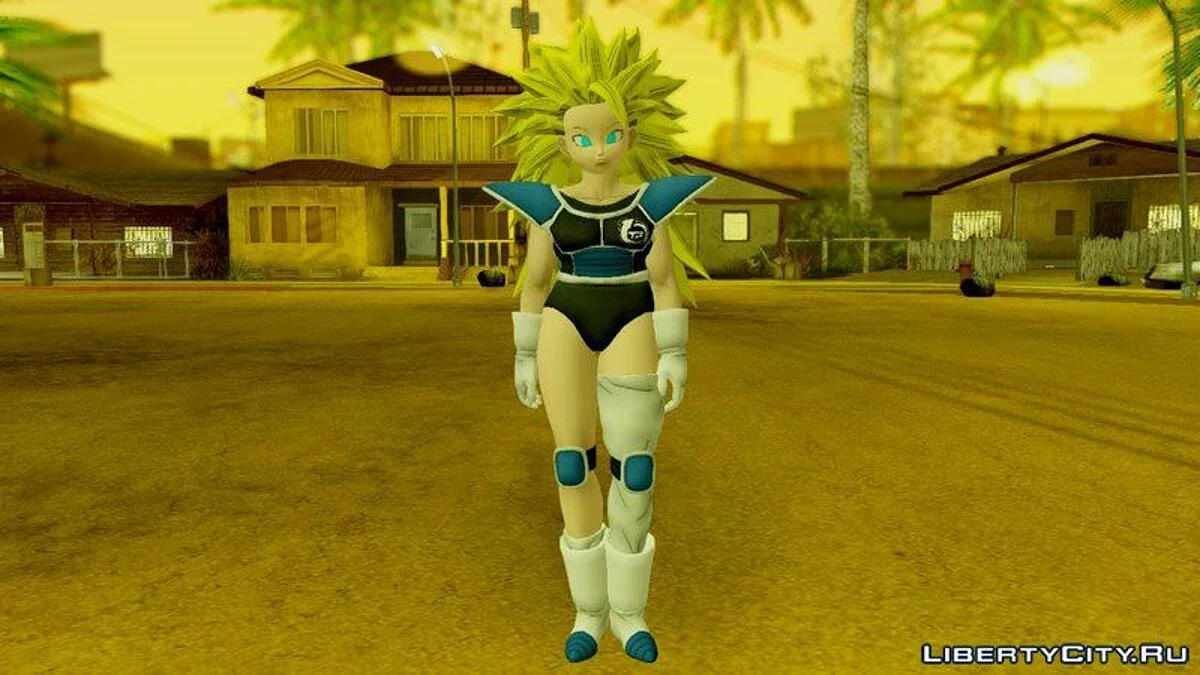 Пакет жіночих Саян з Dragon Ball Xenoverse 2 / GTA San Andreas
