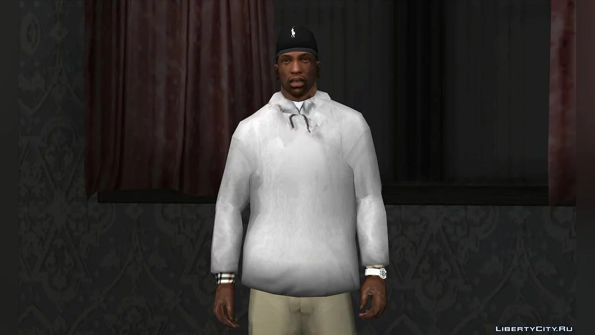 Ralph Lauren Cap + Burberry Hoodie / GTA San Andreas