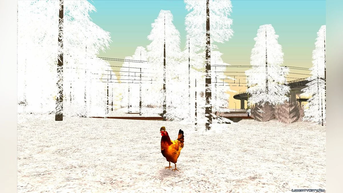 Новогодние петухи [Символ 2017] / GTA San Andreas