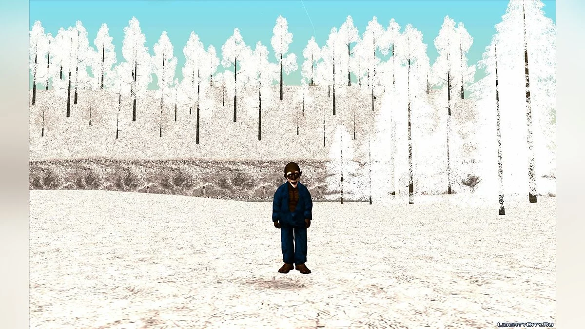 Новогодние/зимние мутанты из S.T.A.L.K.E.R. / GTA San Andreas