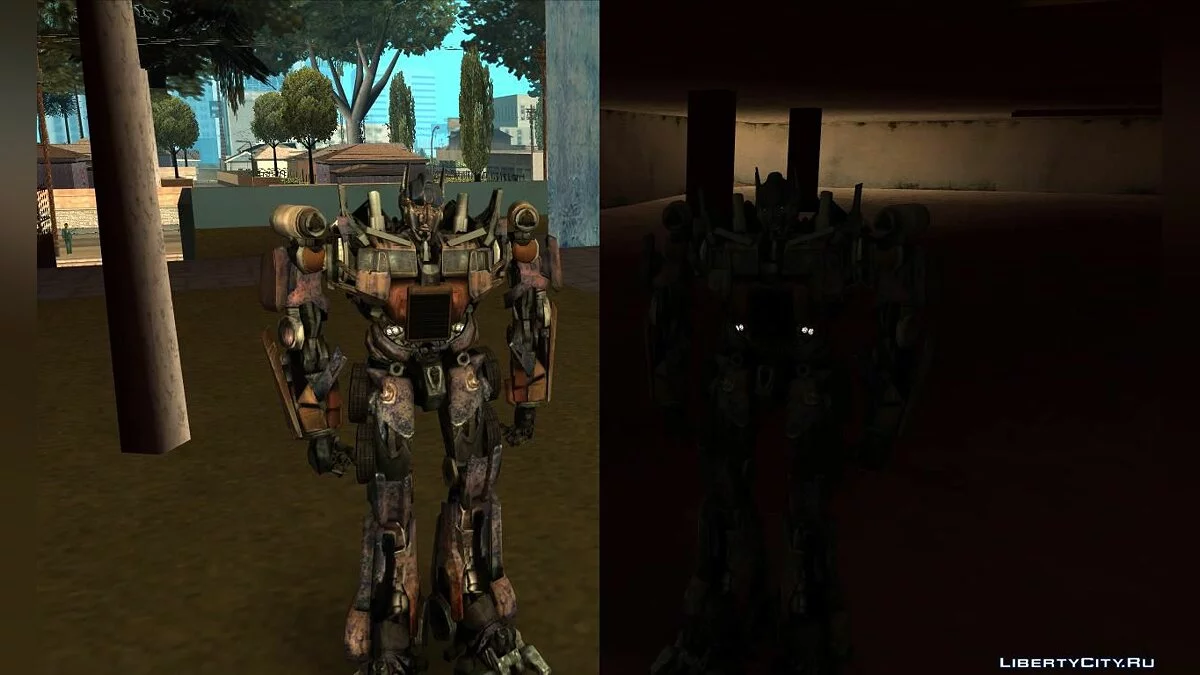 Optimus Prime Skin pack (V2.0) / GTA San Andreas