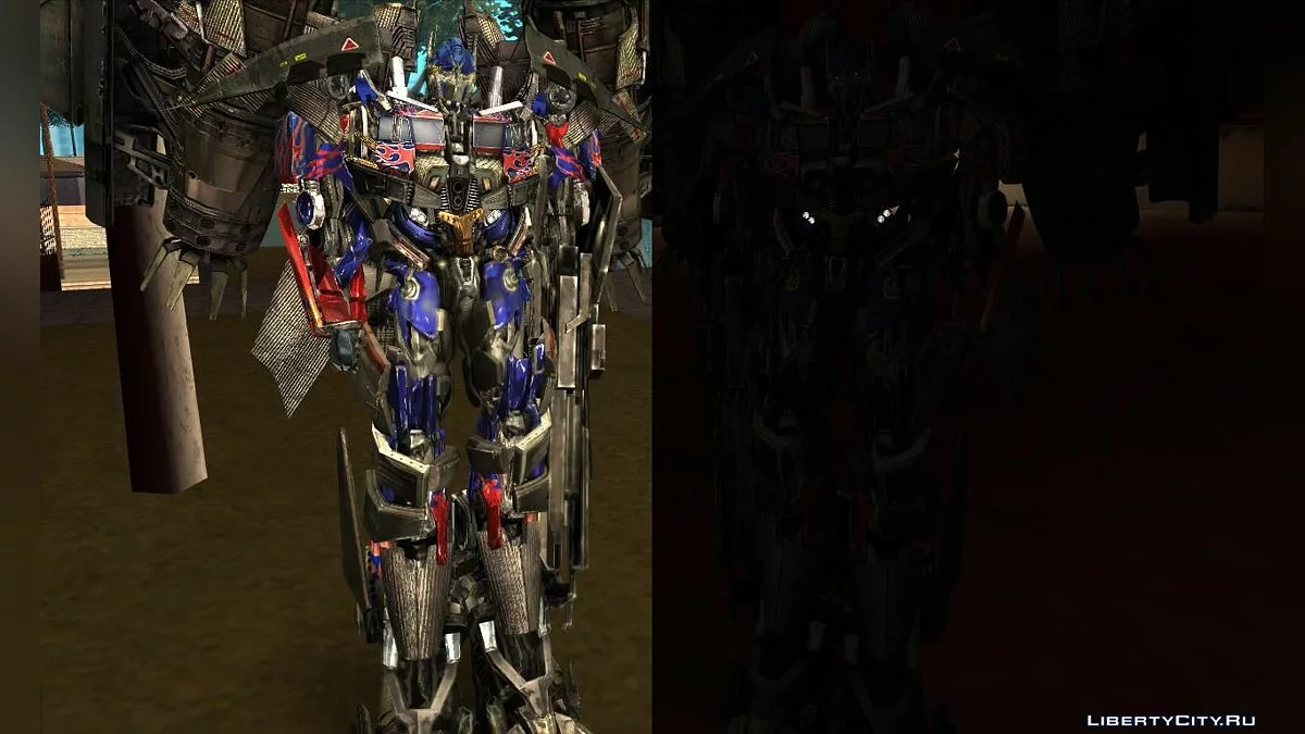 Optimus Prime Skin pack (V2.0) / GTA San Andreas