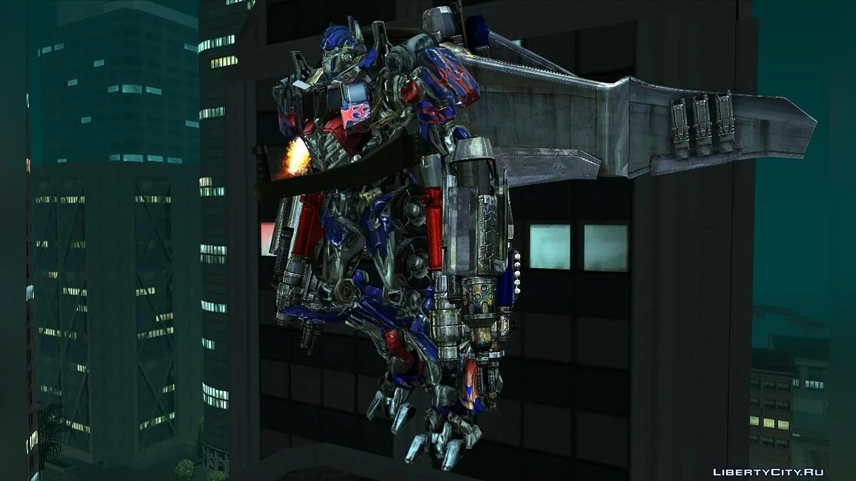 Optimus Prime Skin pack (V2.0) / GTA San Andreas