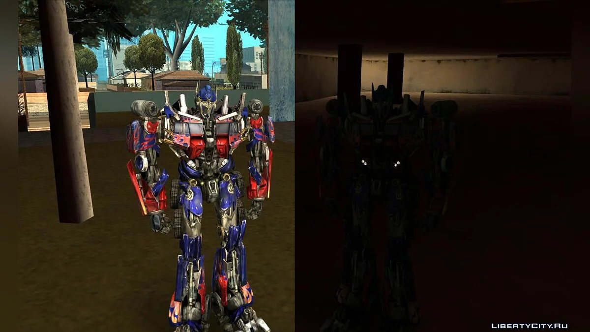 Optimus Prime Skin pack (V2.0) / GTA San Andreas
