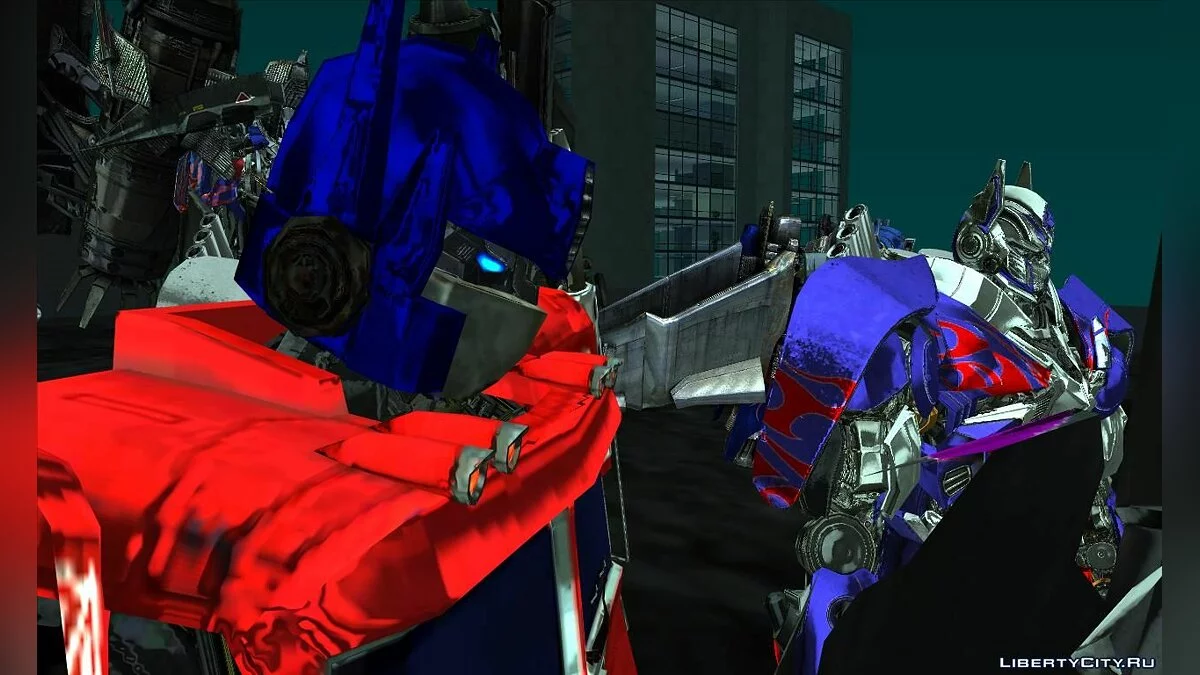 Optimus Prime Skin pack (V2.0) / GTA San Andreas