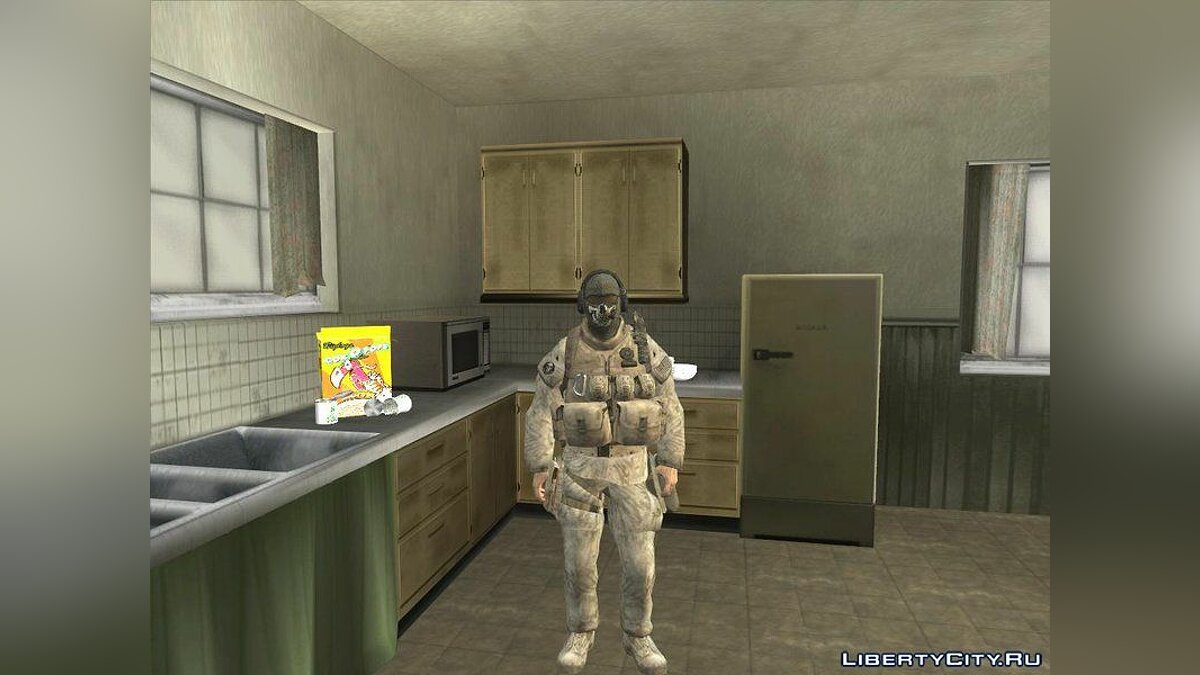 Custom Ghost [Call of Duty: Modern Warfare 2] [Mods]