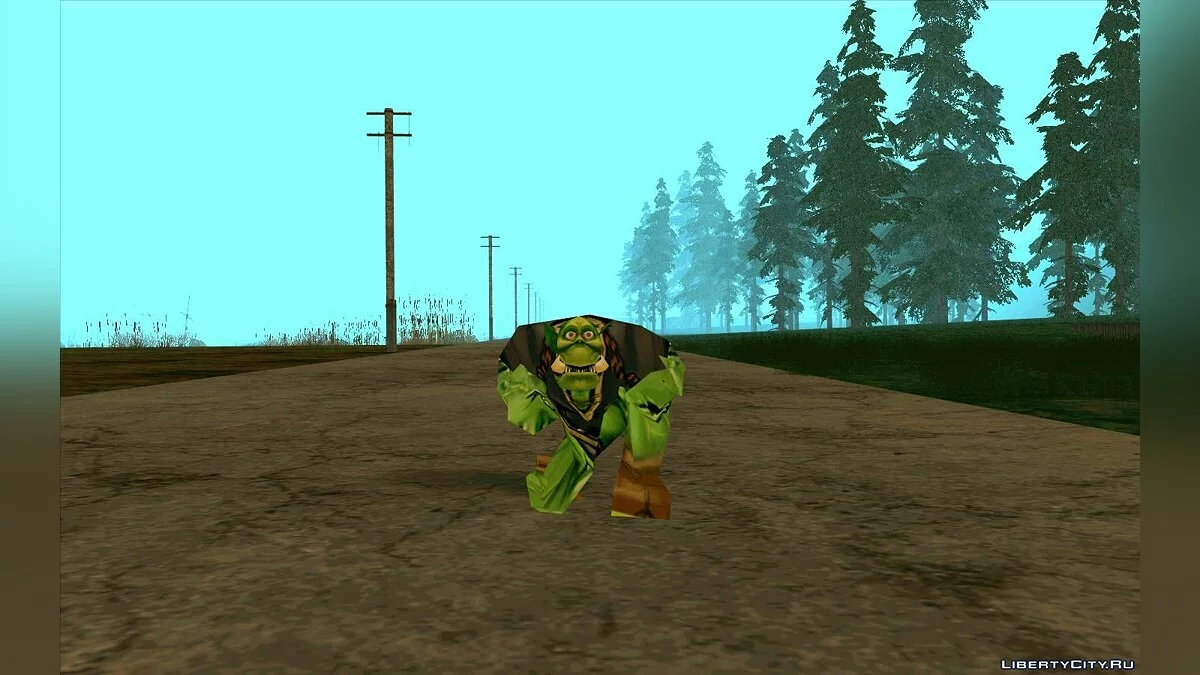 Peon from Warcraft III / GTA San Andreas