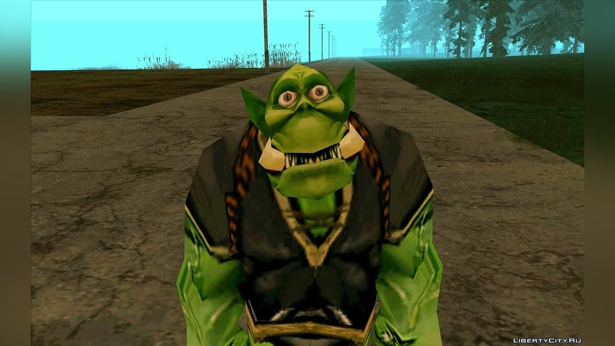 Peon from Warcraft III / GTA San Andreas