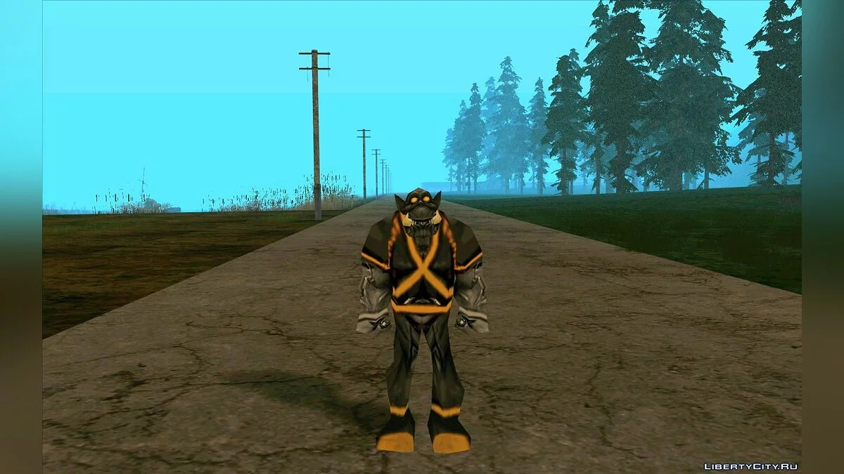 Peon from Warcraft III / GTA San Andreas