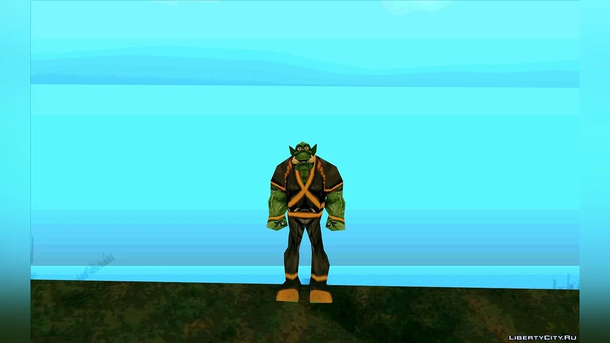 Peon from Warcraft III / GTA San Andreas