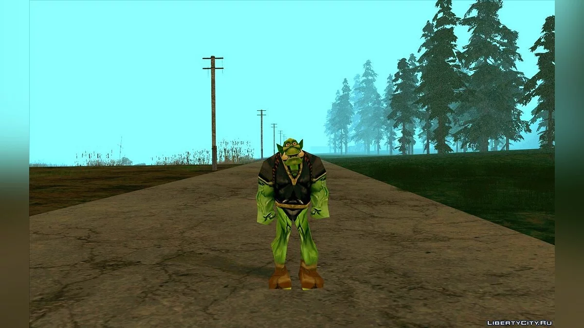 Peon from Warcraft III / GTA San Andreas