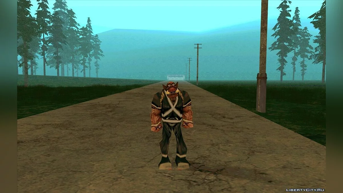 Peon from Warcraft III / GTA San Andreas