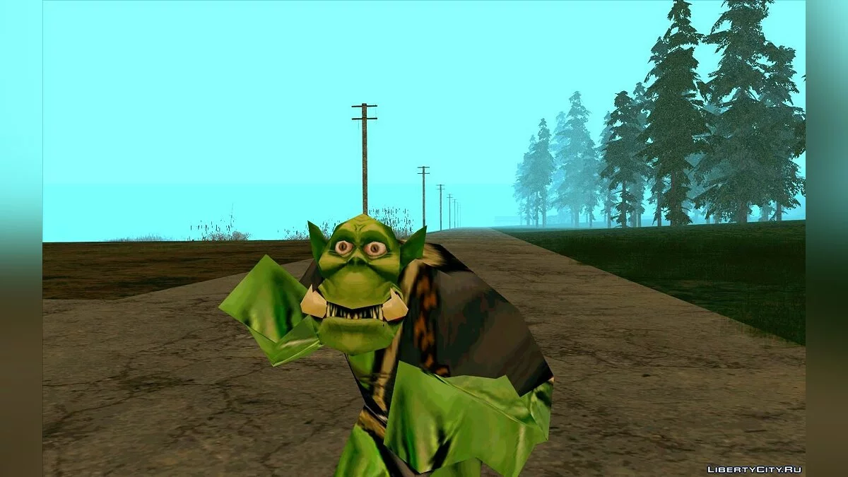Peon from Warcraft III / GTA San Andreas