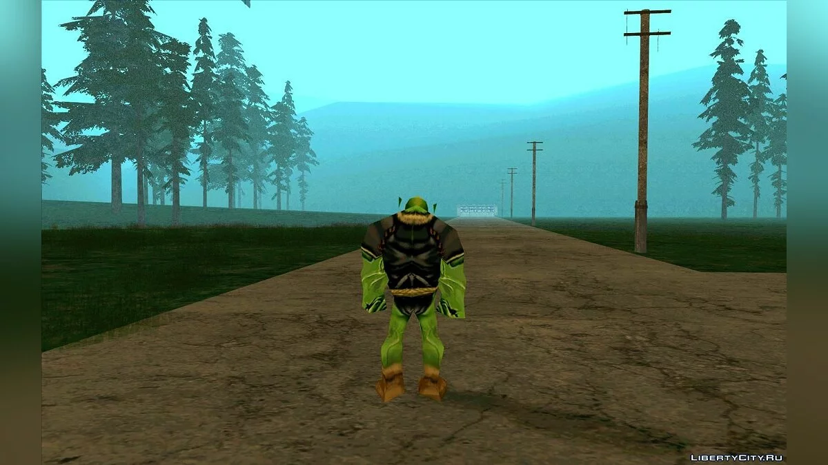 Peon from Warcraft III / GTA San Andreas