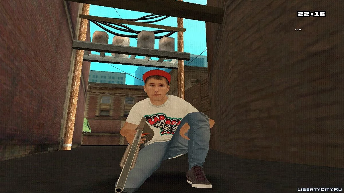 Пак Скінів Паркур / GTA San Andreas