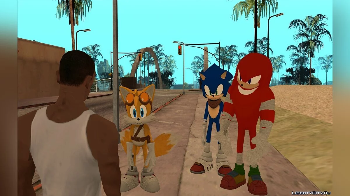 Sonic Boom Skins / GTA San Andreas