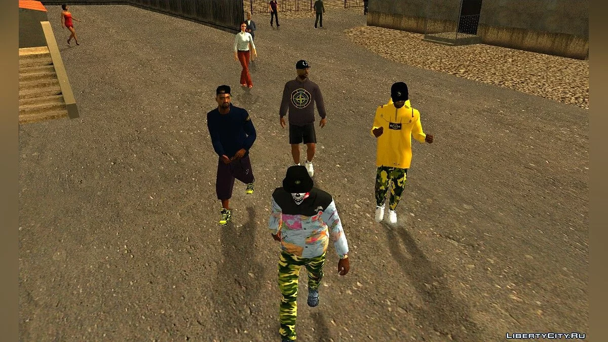 Hooligans from Grove Street 