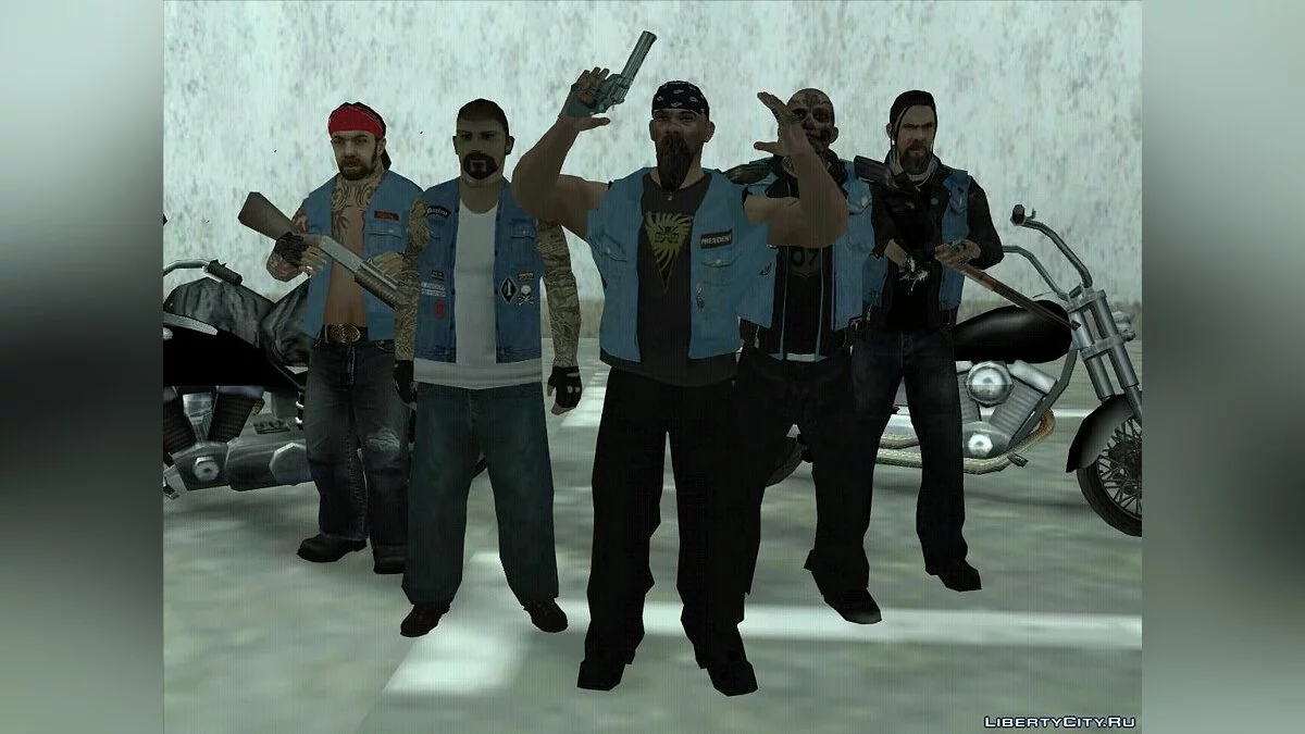 Pagan's MC Bikers pack / GTA San Andreas