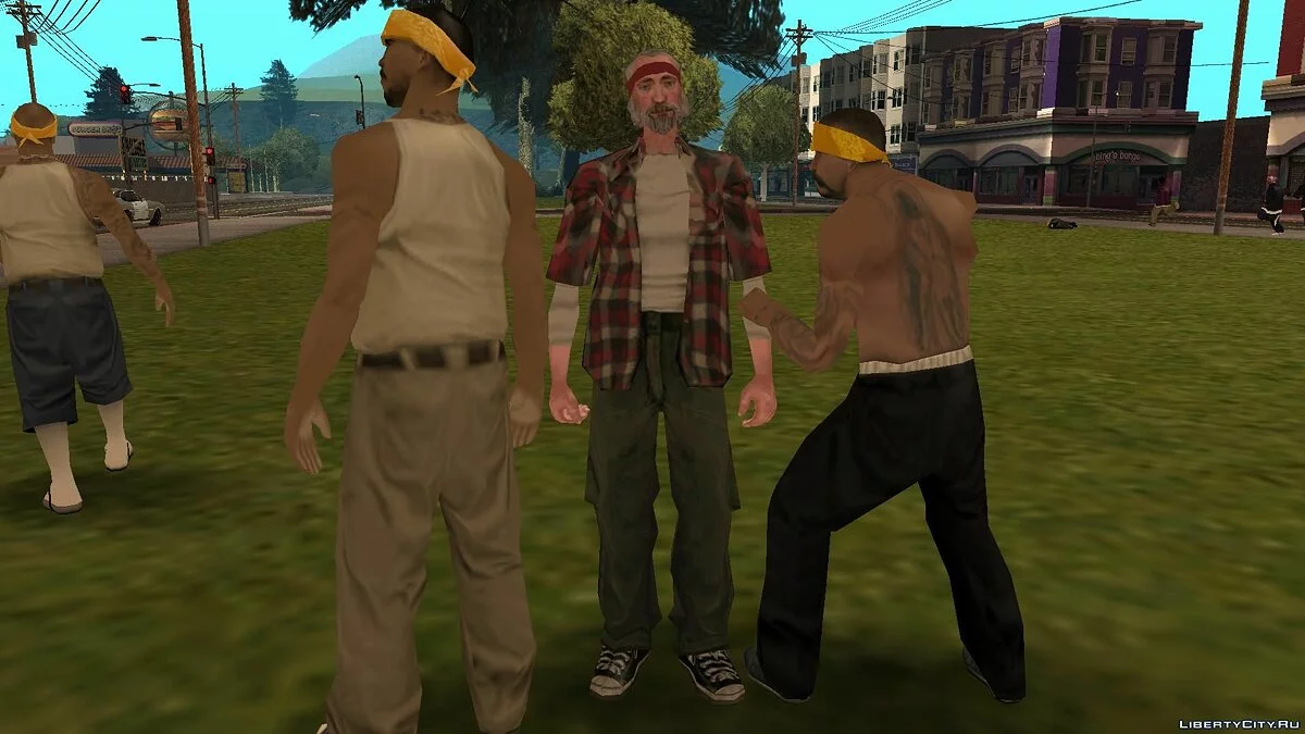 Skins Móvil Beta 1 / GTA San Andreas