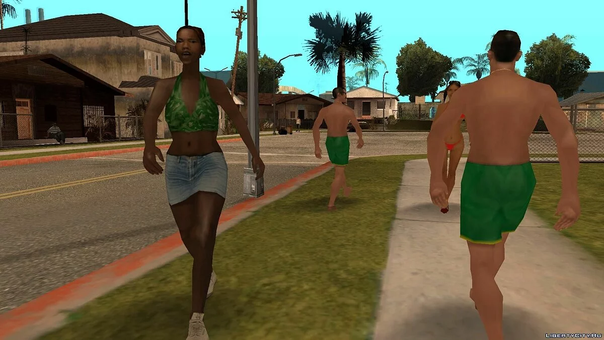 Skins Móvil Beta 1 / GTA San Andreas