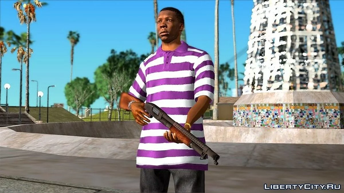 Membres du gang Ballas de GTA 5 / GTA San Andreas