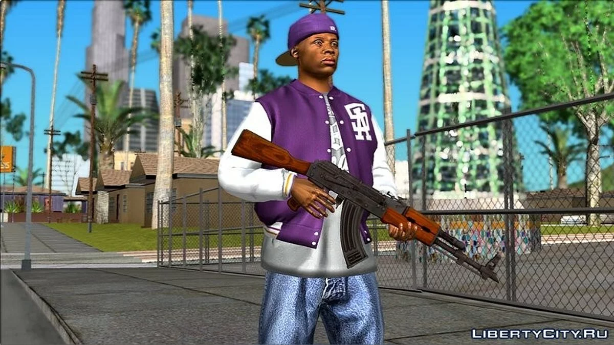 Membres du gang Ballas de GTA 5 / GTA San Andreas
