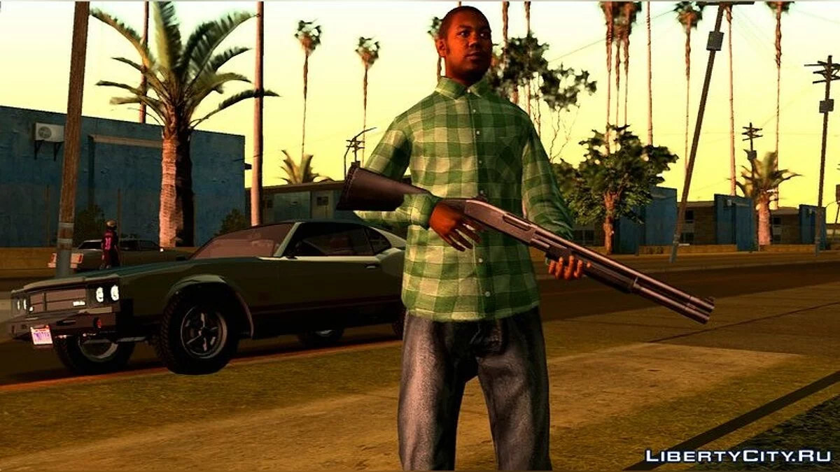 Члени банди Гроув Стрит з GTA 5 / GTA San Andreas