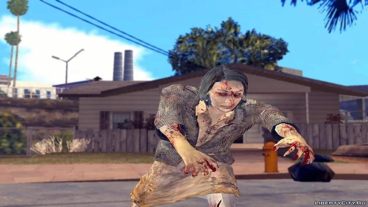 Зомбі-пак з RE/L4D/Infestation: Survivor Stories / GTA San Andreas