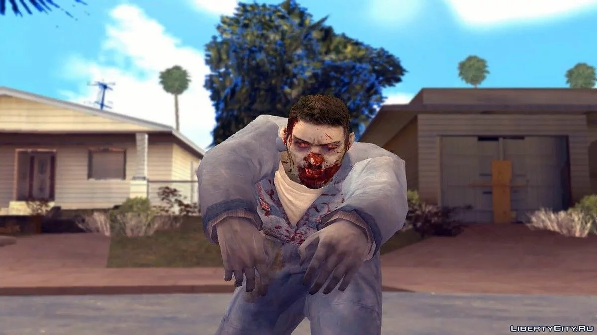 Зомбі-пак з RE/L4D/Infestation: Survivor Stories / GTA San Andreas