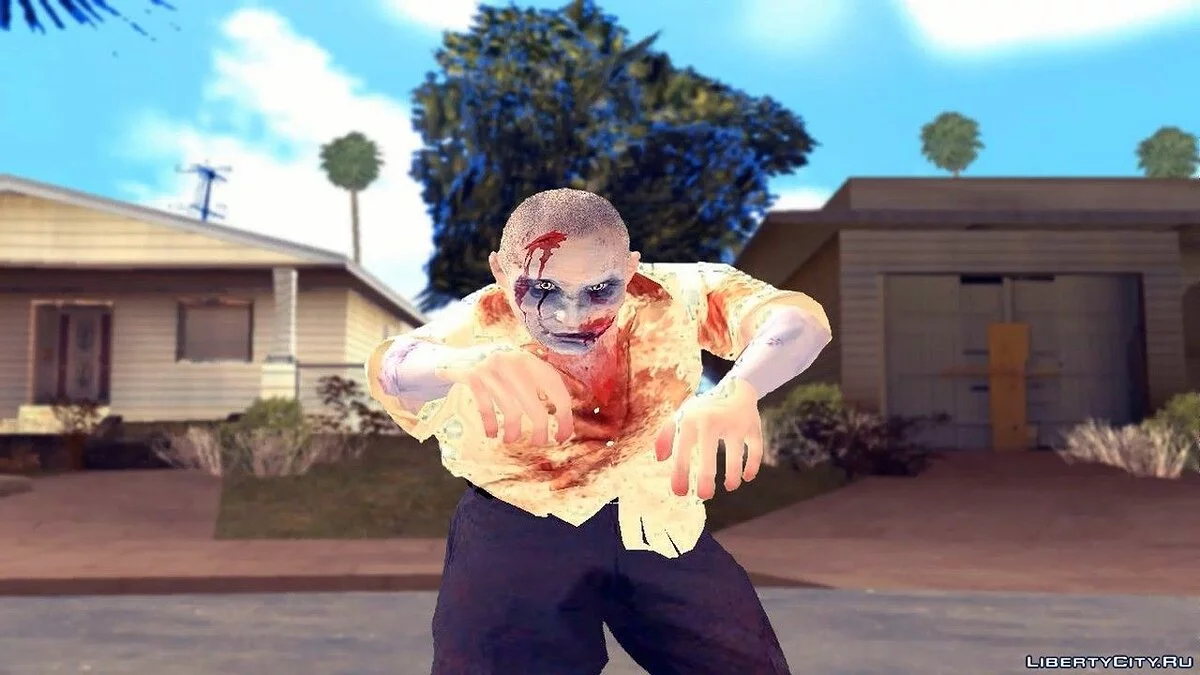 Зомбі-пак з RE/L4D/Infestation: Survivor Stories / GTA San Andreas