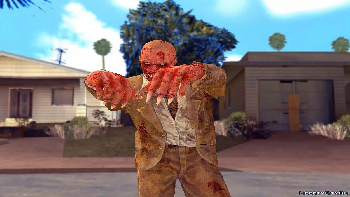 Зомбі-пак з RE/L4D/Infestation: Survivor Stories / GTA San Andreas