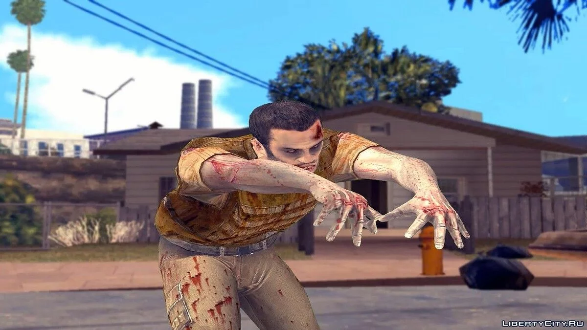 Зомбі-пак з RE/L4D/Infestation: Survivor Stories / GTA San Andreas