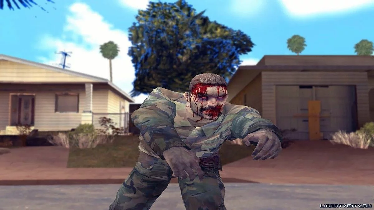 Зомбі-пак з RE/L4D/Infestation: Survivor Stories / GTA San Andreas