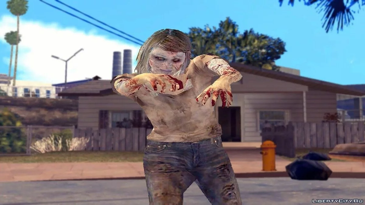 Зомбі-пак з RE/L4D/Infestation: Survivor Stories / GTA San Andreas